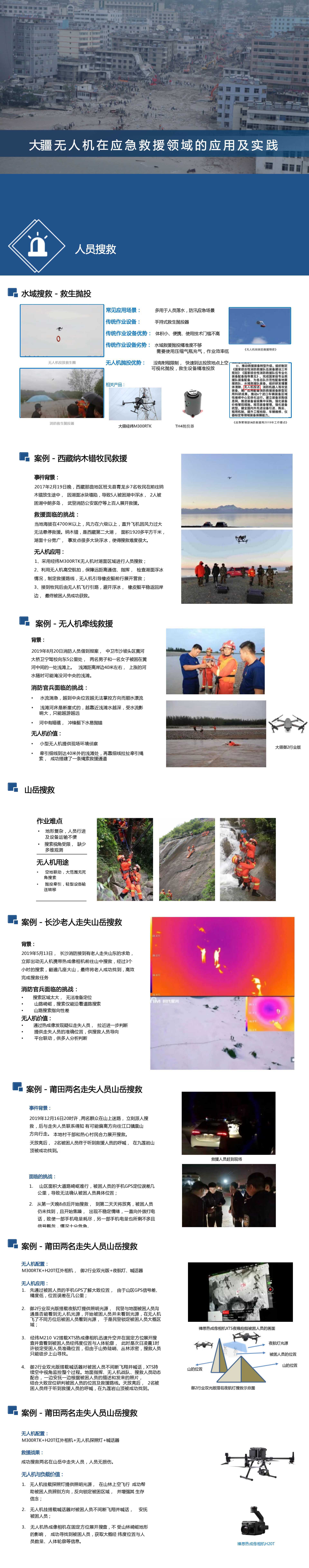 无人机应急救援